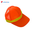 2017 Novo produto oi-visibilidade reflexivo chapéu de esporte de segurança
